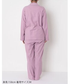 ワコール／睡眠科学 【パジャマ】　長袖　長ズボン　綿混　パイル素材　睡眠科学／ワコール　YDX532