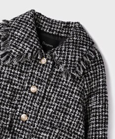 GRACE CONTINENTAL パディングツイードジャケット