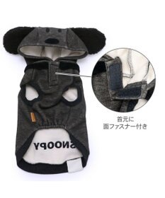 PET PARADISE スヌーピー 50s スヌーピーパーカー 《ブラック》 小型犬
