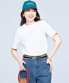 UNFILO BEAUTYFORM-Tコットン ベーシックTシャツ オフ