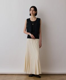 GRACE CONTINENTAL メッシュembジレ