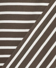 23区 S 【SLOW/一部店舗限定】ギザコットンボーダー ラウンドネックカットソー