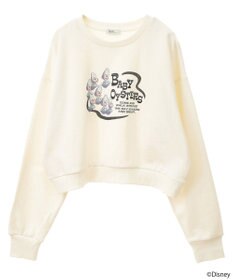 earth music&ecology ふしぎの国のアリス／ショート丈スウェット