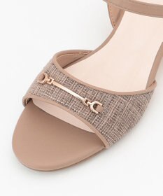 ANY SIS 【美人百花7月号掲載】クラシカルレディプチウエッジ サンダル