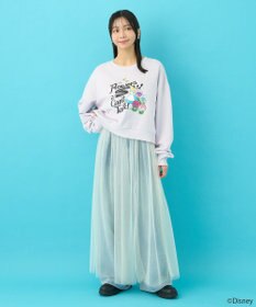 earth music&ecology ふしぎの国のアリス／ショート丈スウェット