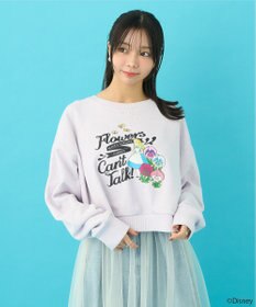 earth music&ecology ふしぎの国のアリス／ショート丈スウェット