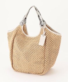 23区 MARCO MASI ラフィア トートバッグ