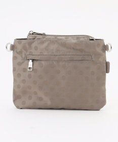 Y'SACCS ドットジャガードポーチ付きリュックサック