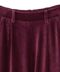 earth music&ecology コーデュロイタックパンツ