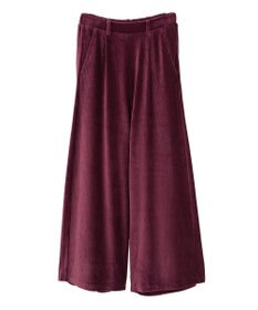 earth music&ecology コーデュロイタックパンツ