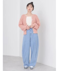 earth music&ecology カールヤーンカーディガン