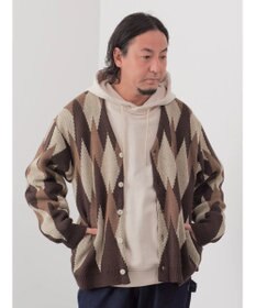 CRAFT STANDARD BOUTIQUE 【男女兼用】アーガイル柄カーディガン