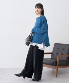 earth music&ecology コーデュロイタックパンツ