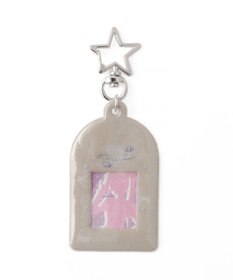 WEGO 【痛バ＆推し活グッズ】ラメモチーフIDフォトケースキーホルダー