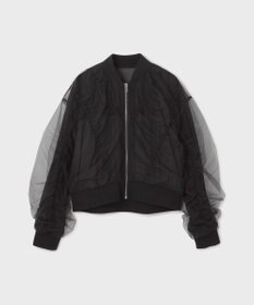 GRACE CONTINENTAL チュールギャザーブルゾン