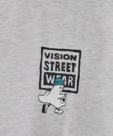 WEGO 【ユニセックス着用ITEM】別注VISIONゴーストスケータープリントT（LS）