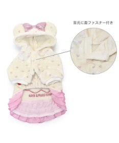 PET PARADISE ディズニー ミニーマウス  フレンズボアパーカー 小型犬