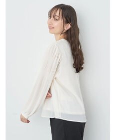 earth music&ecology マジョリカプリーツブラウス