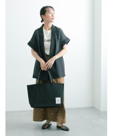 Te chichi 【イージーケア/マシンウォッシャブル】メッシュフレンチスリーブジャケット