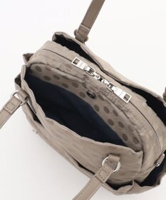 Y'SACCS ドットジャガードポーチ付きリュックサック