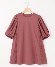 組曲 S コットンローン ボリュームスリーブブラウス