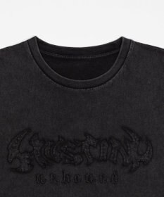 WEGO 【ユニセックス着用ITEM】ブリーチダメージアップリケノースリーブ