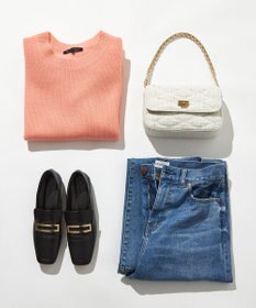 23区 GIOLICA ツイード ショルダーバッグ