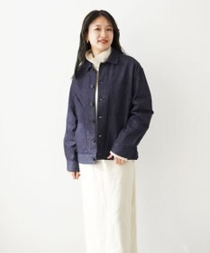 WHITE MAILS 【UNISEX】COTTON PAPER デニムジャケット