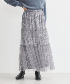 earth music&ecology マルチウェイスパンコールスカート