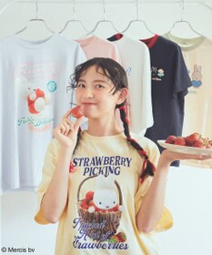 earth music&ecology ｍｉｆｆｙ／ｅａｒｔｈ　ｓｔｒａｗｂｅｒｒｙ　Ｔｅｅ