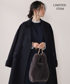 ICB L 【WEB限定・洗える】 コンパクトダブルフェイス ジャンパースカート