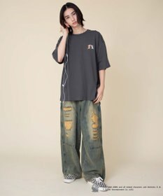 WEGO 【新柄追加/ユニセックス着用アイテム/SMLサイズ展開】TOMandJERRYグラフィックT（S）