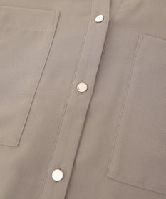 AMERICAN HOLIC ミリタリーWポケットスキッパーシャツ