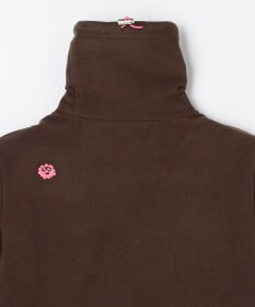 PW CIRCULUS 【起毛素材であたたか】【WOMEN】スピンドル付 両面起毛タートルネック ゴルフウェア レディース