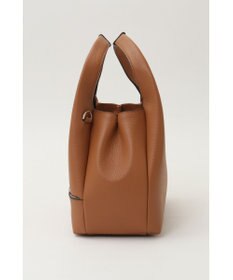 DAKS レザー×チェック柄 2WAYハンドバッグ