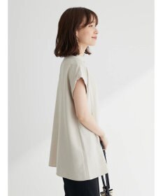 Green Parks フレンチスリーブタックブラウス