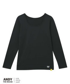 une nana cool MADE WITH ねずみのANDY 綿混裏起毛シャツ
