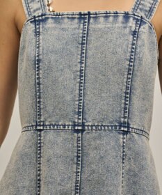 GRACE CONTINENTAL ハンカチーフヘムデニムワンピース