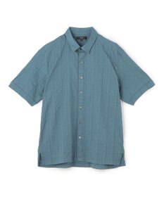 JOSEPH HOMME 【新素材】タックドビーストレッチ 　レギュラーカラー半袖シャツ