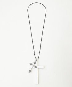 WEGO LMIXウッドクロスネックレス