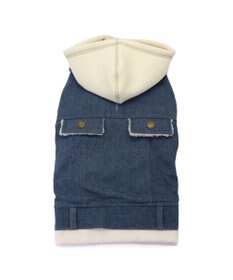 PET PARADISE ペットパラダイス 重ね着風デニムジャケット  小型犬