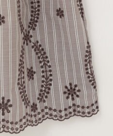 ANY SIS 【洗える】エンブロイダリーコンビ ワンピース