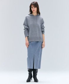 BEIGE， CISCO / フェイクスエードIラインスカート