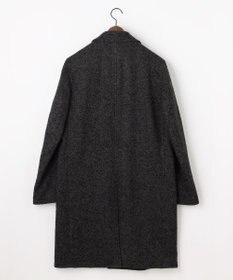 JOSEPH ABBOUD 【キングサイズ・尾州産カシミヤブレンド×アルパカ混素材】カシミヤブレンドアルパカヘリンボン チェスターコート