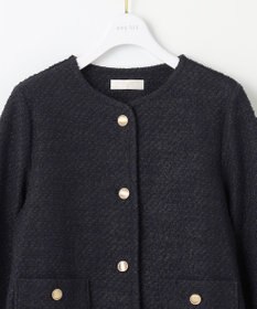 ANY SIS S ネップツイード ジャケット