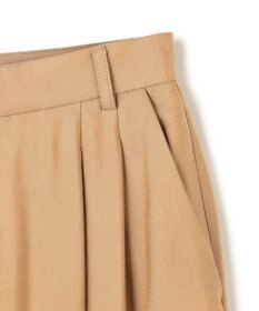 BEIGE， 【Oggi 10月号掲載】COBURN / シルク混2タックカーヴィーワイドパンツ