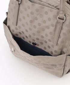 Y'SACCS ドットジャガードポーチ付きリュックサック