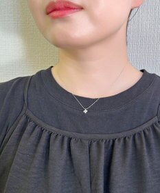 Phoebe 【金属アレルギー対応】トゥインクルブロッサムネックレス/ニッケルフリー シルバー