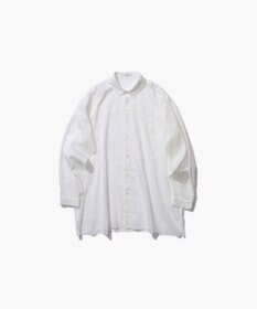 ATON COTTON SILK LAWN | オーバーサイズシャツ