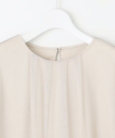 自由区 【洗える】シアーチュールプルオーバー カットソー